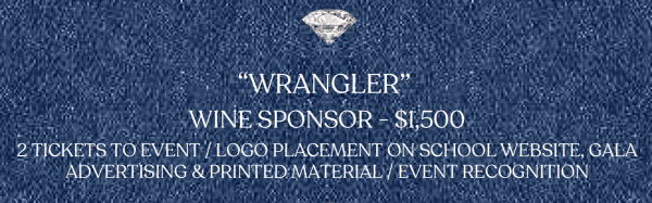 "Wrangler" Wine Sponsor