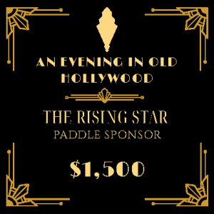 THE RISING STAR- PADDLE SPONSOR